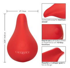 Vibrador Red Hot Glow - Cake Sex Shop 2 3