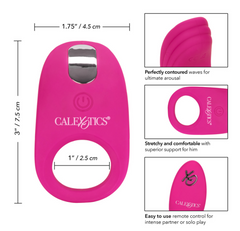 Anillo Silicone Remote Pleasure Ring Pink - Cake Sex Shop 2 3