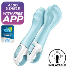 Vibrador Satisfyer Air Pump Vibrator 5 Connect App - Cake Sex Shop
