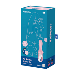 Vibrador Satisfyer Air Pump Booty 5 Connect App - Cake Sex Shop 2 3 4