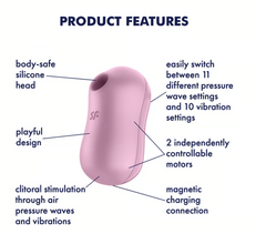 Succionador Satisfyer Cotton Candy - Cake Sex Shop 2