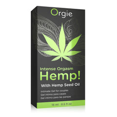 Intensificador Intense Orgasm Hemp Liquid Vibrator 15 ml - Cake Sex Shop