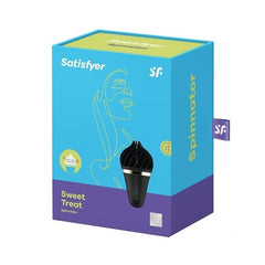 Vibrador Satisfyer Sweet Treat Estimulador de Clítoris - Black - Cake Sex Shop 2