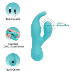Vibrador Touch By Swan Solo - Teal - Cake Sex Shop 2 3 4