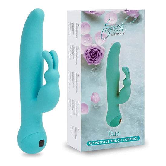 Vibrador Touch By Swan Duo - Teal - Cake Sex Shop