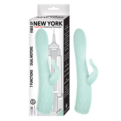 Vibrador Vibes Of New York Heat-Up Rotating Massager-Aqua - Cake Sex Shop