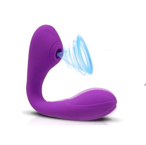 Succionador Dual Stimulating Massager - Purple - Cake Sex Shop