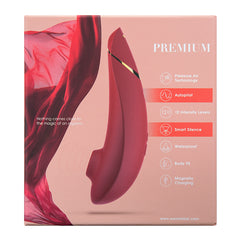 Succionador Premium 2 Womanizer Red - Cake Sex Shop 2