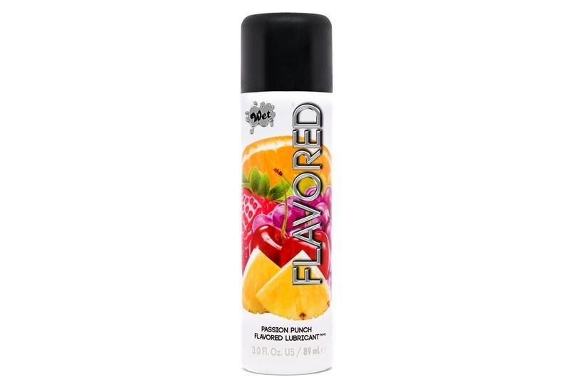 Lubricante Wet Flavored Passion Punch 3 Oz - Cake Sex Shop