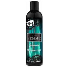 Aceite Wet Elite Femme Massage Oil Invigorate 4 Oz - Cake Sex Shop