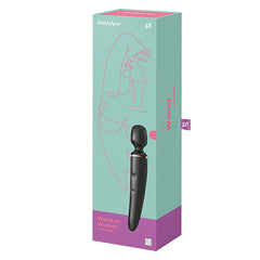 Masajeador Satisfyer Wand-Er Woman - Black/Gold - Cake Sex Shop 2