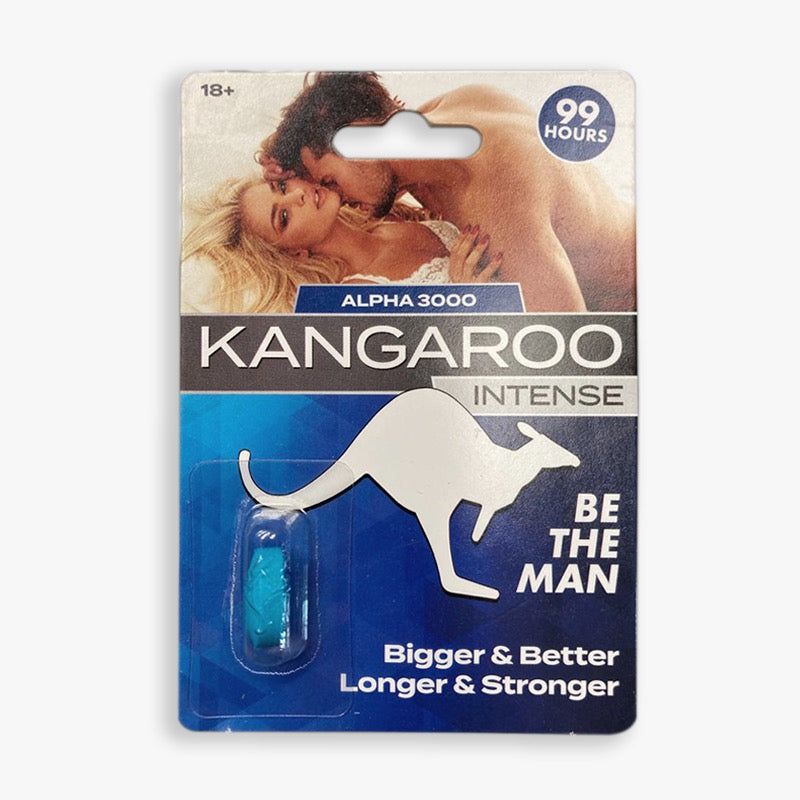 Vigorizante Estimulante Kangaroo Intense Alpha 3000 Be the Man - Cake Sex Shop