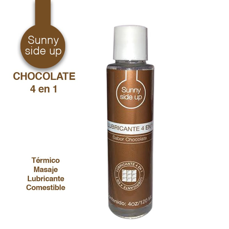 Lubricante Sunny Side Chocolate 4Oz - Cake Sex Shop