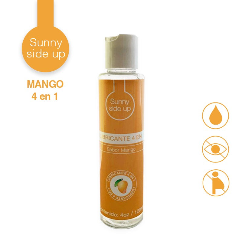 Lubricante Sunny Side Up Mango 4 Oz - Cake Sex Shop