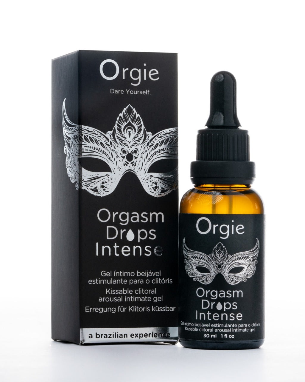 Intensificador Orgasm Drops Intense Kissable 30ml - Cake Sex Shop