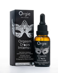 Intensificador Orgasm Drops Intense Kissable 30ml - Cake Sex Shop