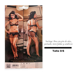 Disfraz Airlines First Class Flight Attendant Baci Unitall - Cake Sex Shop 2 3 4