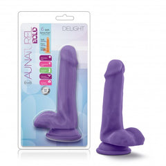 Dildo Au Naturel - Bold Delight - 6" -Purple - Cake Sex Shop
