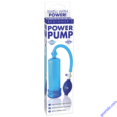 Bomba Pipedream Beginner’s Power Pump – blue - Cake Sex Shop