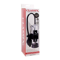 Bomba Classix Vibrating Power Pump - Clear - Cake Sex Shop