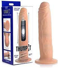 Dildo Thump It 7X Remote Control Thumping Dildo 8" - Cake Sex Shop