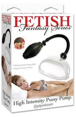 Bomba Fetish Fantasy High Intensity Pussy Pump Clear - Cake Sex Shop
