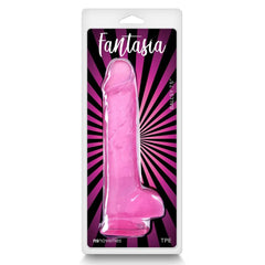 Dildo Fantasia - Ballsy 7.5" - Pink - Cake Sex Shop