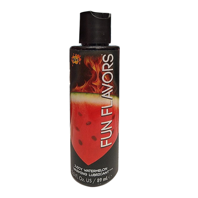 Lubricante Wet Fun Flavors Juicy Watermelon 3 Oz - Cake Sex Shop