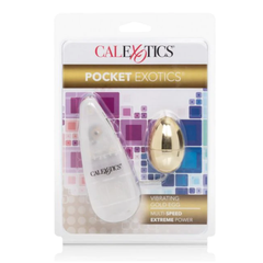 Vibrador Pocket Exotics Vibrating Gold Egg - Cake Sex Shop