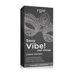 Vibrador Líquido Sexy Vibe! High Voltage - 15ml - Cake Sex Shop 2