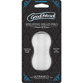 Masturbador GoodHead Helping Head Pro ULTRASKYN Stroker - Frost - Cake Sex Shop