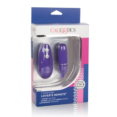 Vibrador Posh 7-Function Lover'S Remote Purple - Cake Sex Shop