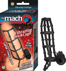 Jaula The Macho Vibrating Cockcage-B - Cake Sex Shop