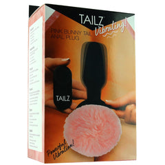 Colita Tailz Vibrating Pink Bunny Tail Anal Plug - Cake Sex Shop