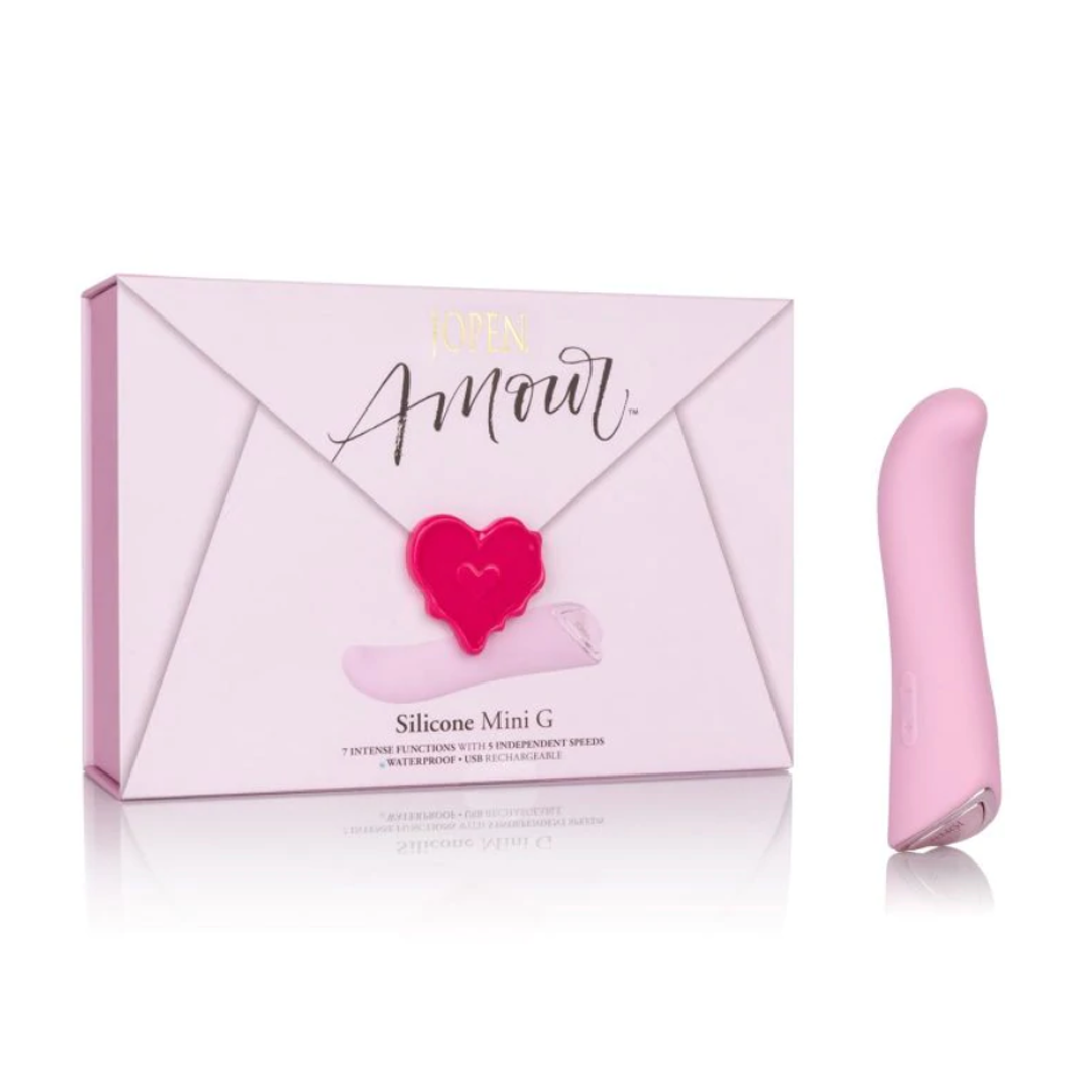 Vibrador Amour Silicone Mini G - Cake Sex Shop