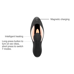 Masajeador de Próstata P+T Wireless Heating Prostate Vibrator - Cake Sex Shop 2 3