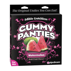 Pipedream Edible Crotchless Gummy Panties - Watermelon - Cake Sex Shop