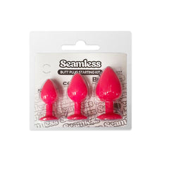 Set Plug Seamless Rosa - Cake Sex Shop