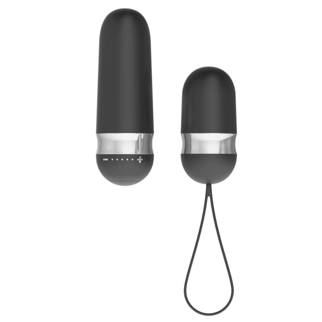 Vibrador Ovo R4 Remote Black Chrome - Cake Sex Shop
