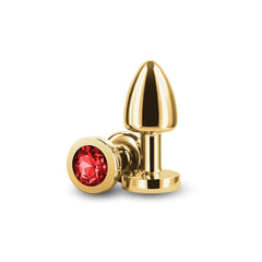 Plug Anal Rear Assets - Petite - Gold - Red - Cake Sex Shop 2