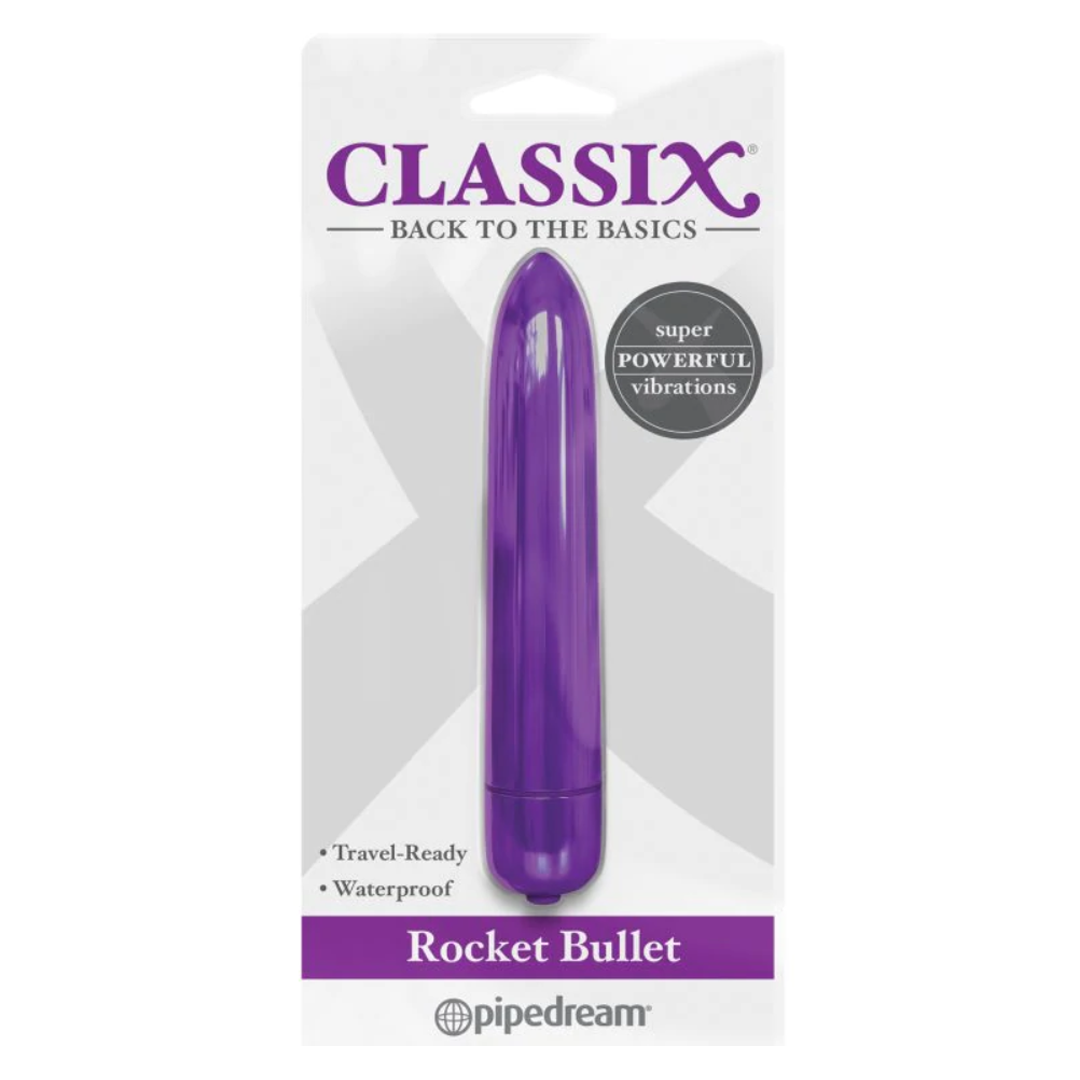 Vibrador Classix Rocket Bullet Purple - Cake Sex Shop