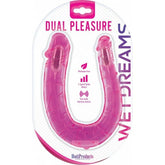 Vibrador Wet Dreams Dual Pleasure-Magenta - Cake Sex Shop