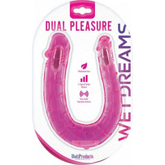 Vibrador Wet Dreams Dual Pleasure-Magenta - Cake Sex Shop