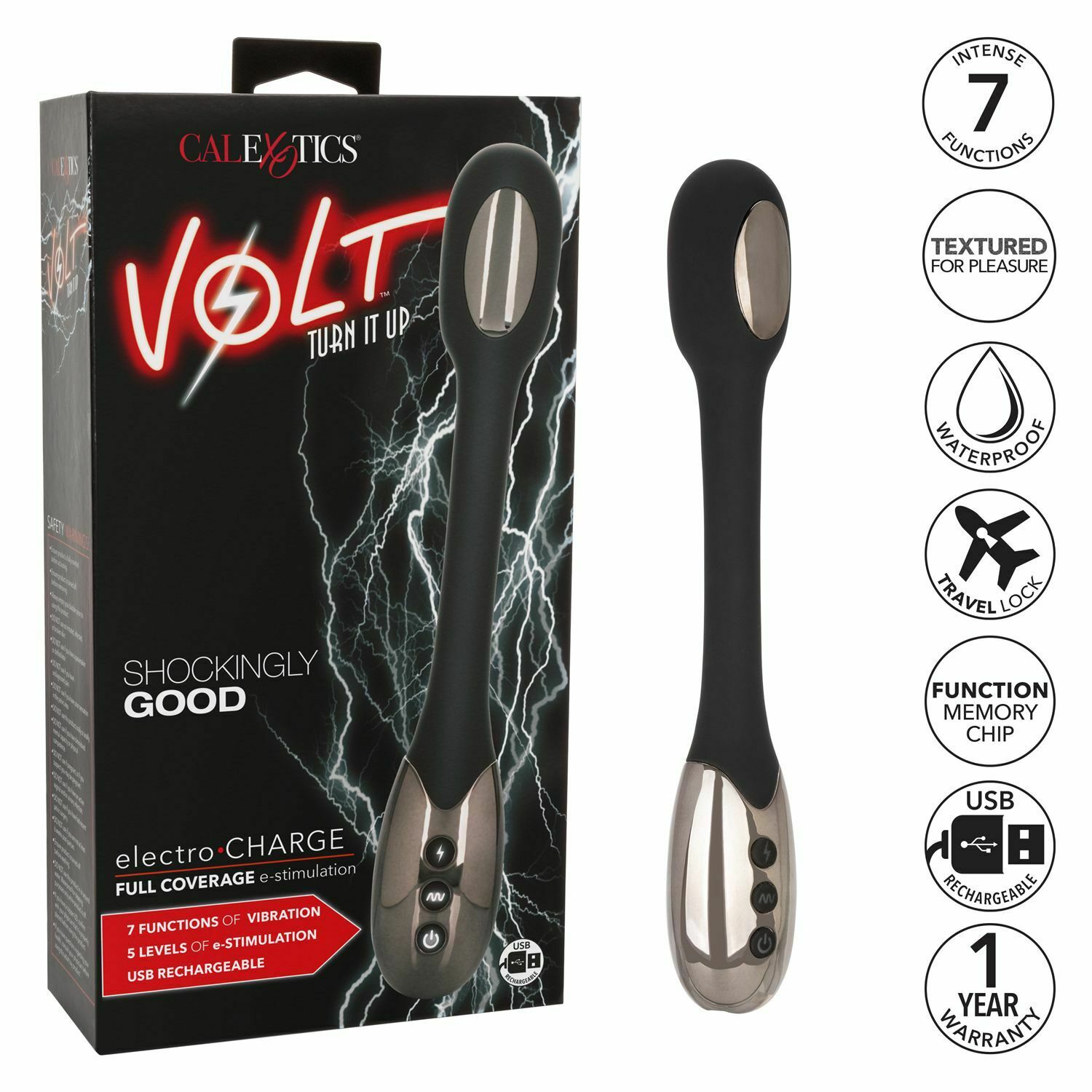 Vibrador Volt Electro-Charge - Cake Sex Shop