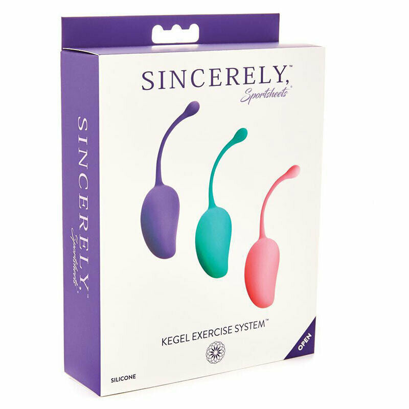 Kegel Sincerely Kegel Exercise Kit 3 Pack - Cake Sex Shop