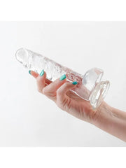 Dildo Fantasia - Ballsy 6.5" - Clear - Cake Sex Shop 2