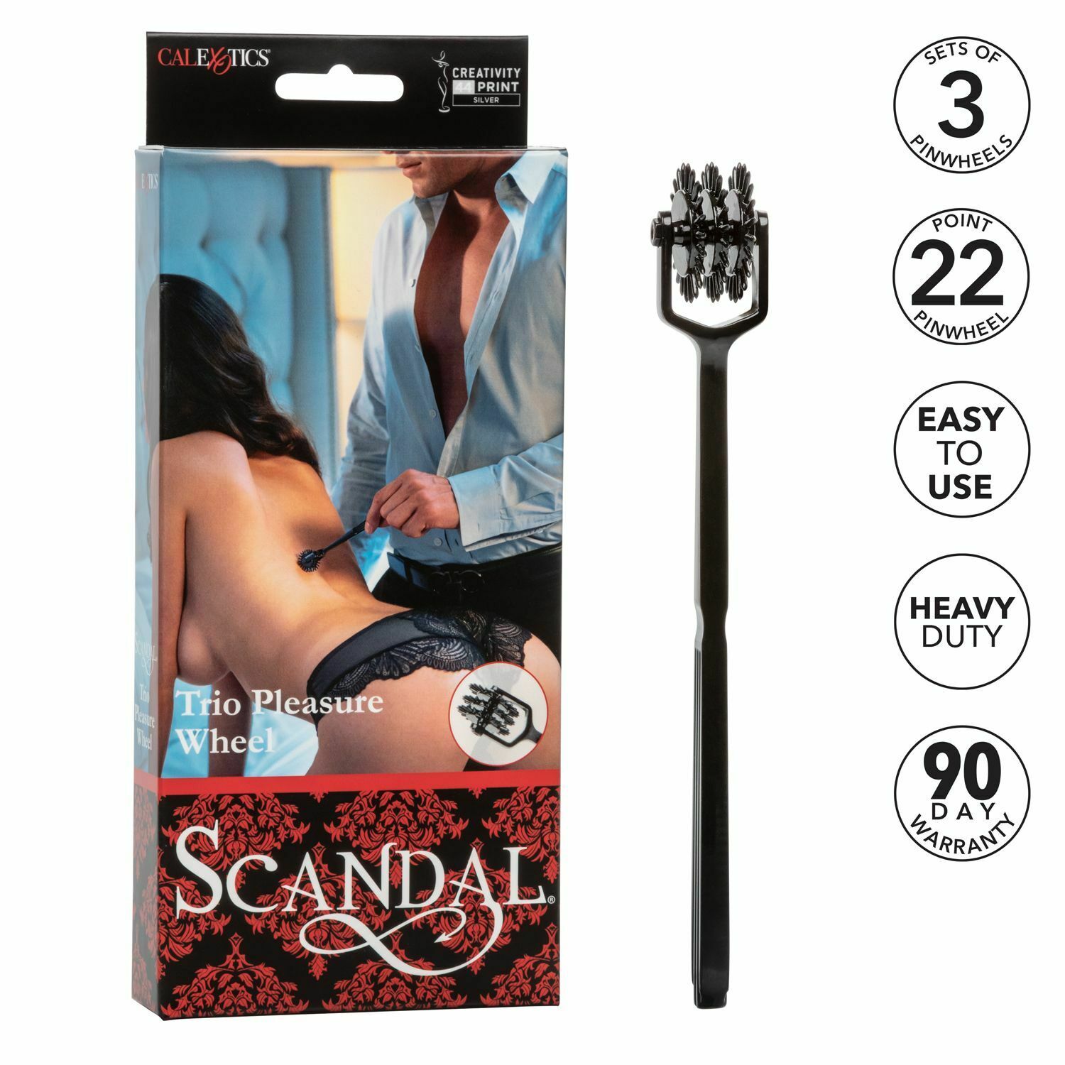 Scandal Trio Pleasure Wheel - Cake Sex Shop