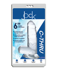 Dildo Jock Clear 6" - Cake Sex Shop 2