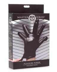 Guante Pleasure Poker Textured Stimulation Glove - Cake Sex Shop 2