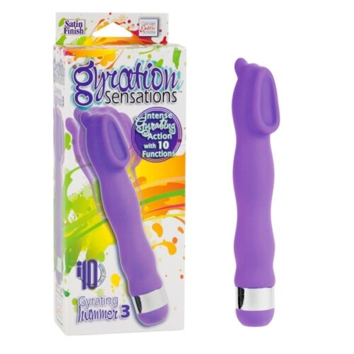 Vibrador 10F Gyrating Hummer - Purple - Cake Sex Shop
